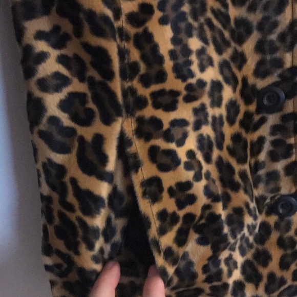 Furry Leopard Jacket - Picture 3 of 6